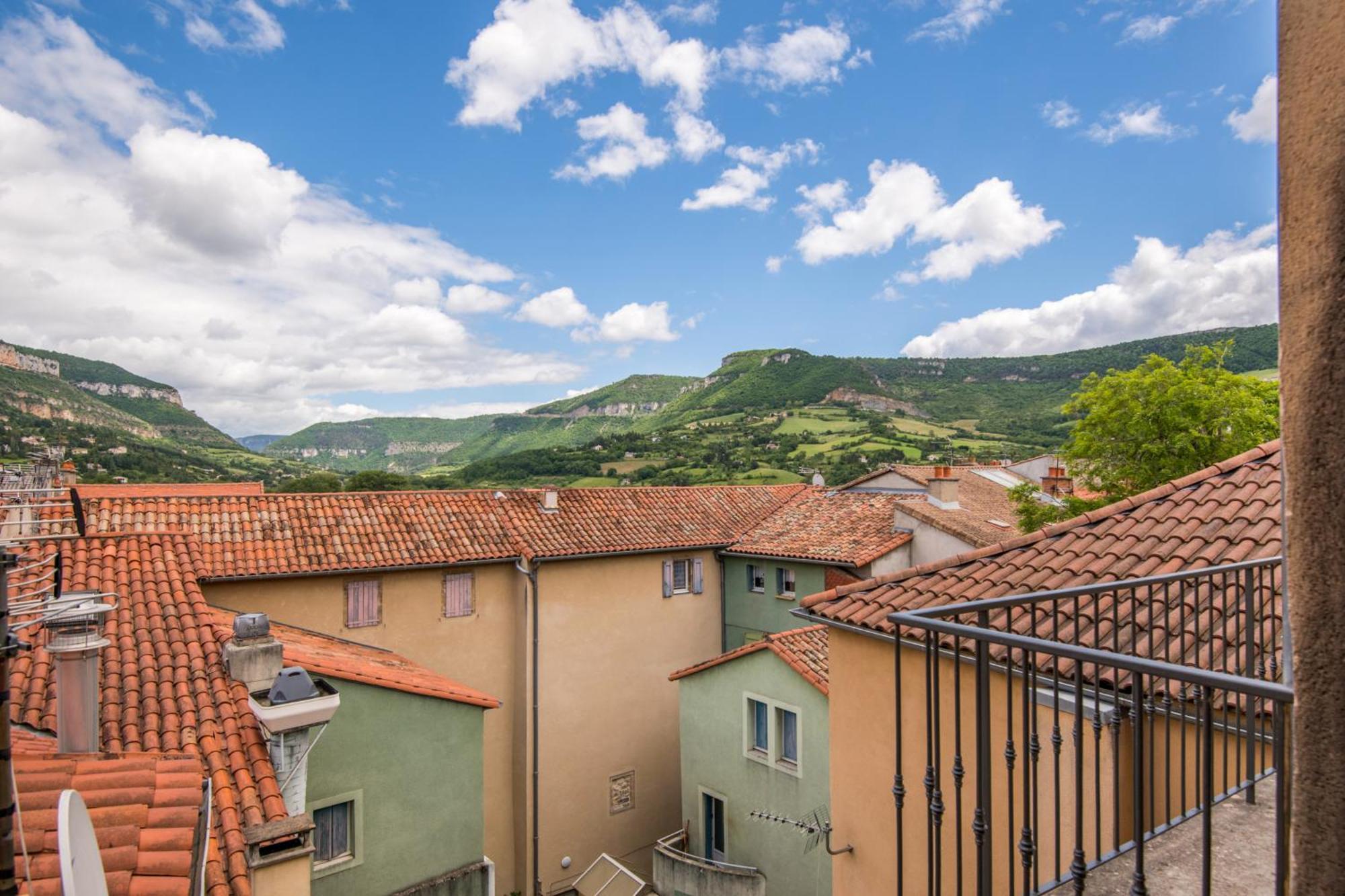 Panoramique Balcon Wifi Centre-Ville Millau Exterior foto
